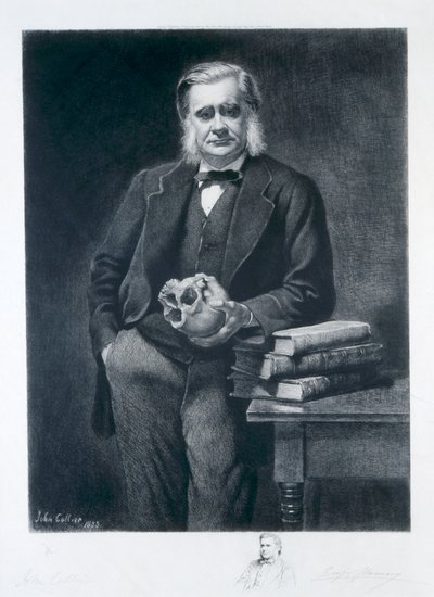 Thomas Henry Huxley, 1893 tekijältä Leopold Flameng