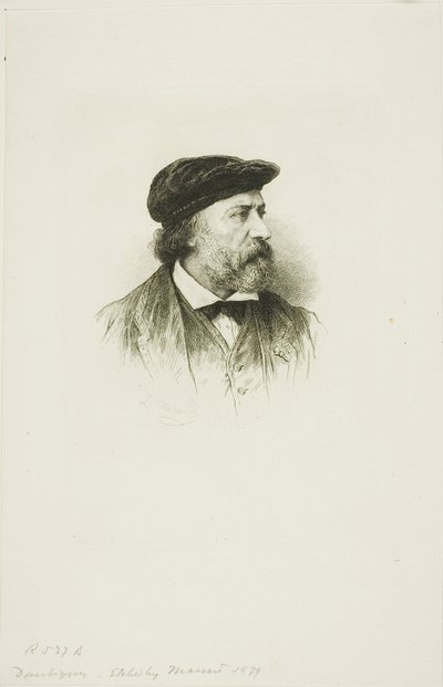Daubignyn muotokuva tekijältä Leopold Massard