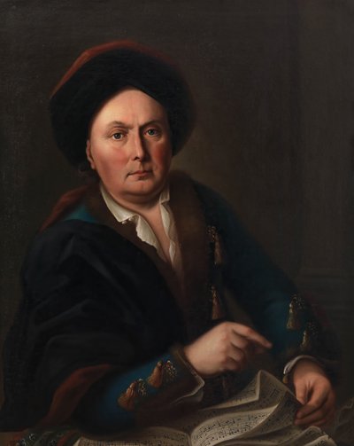 Muotokuva laulaja Ludwig Lodewijk van Beethovenista 1712-1773..., 1773. tekijältä Leopold Radoux