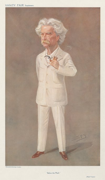 Merkin alapuolella, Mark Twain tekijältä Leslie Matthew Spy Ward