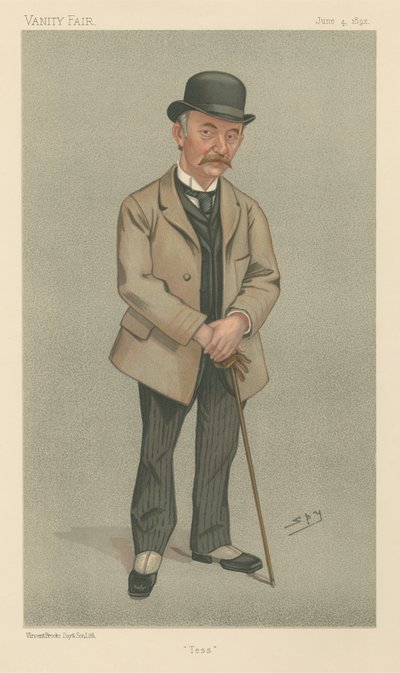 Tess, Thomas Hardy (Vanity Fair -sarja) tekijältä Leslie Matthew Spy Ward