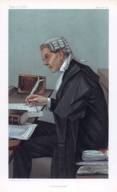 Radical Lawyer, 1902 tekijältä Leslie Matthew Ward