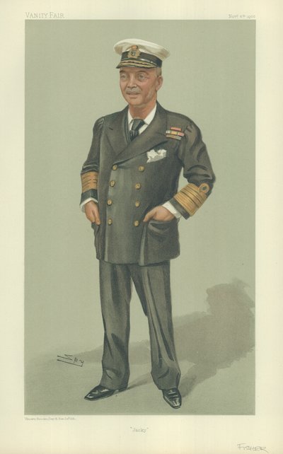 Amiraali Sir John Arbuthnot Fisher tekijältä Leslie Matthew Ward