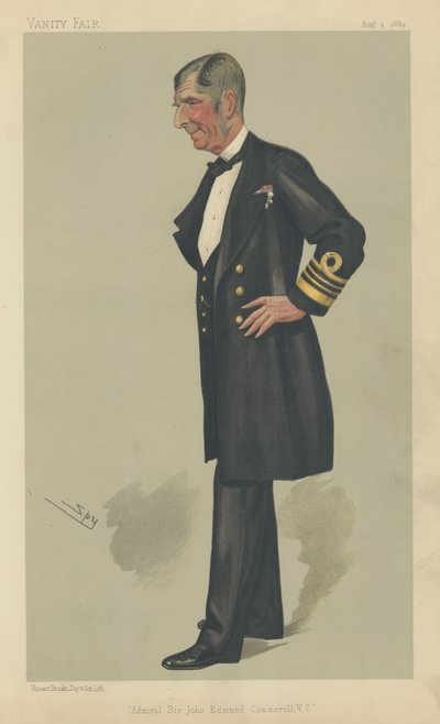 Amiraali Sir John Edmund Commerell VC tekijältä Leslie Matthew Ward