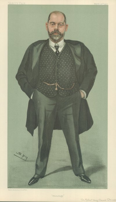 Tri Robert Henry Scanes Spicer, Rhinology, 20. maaliskuuta 1902, Vanity Fair -sarjakuva tekijältä Leslie Matthew Ward