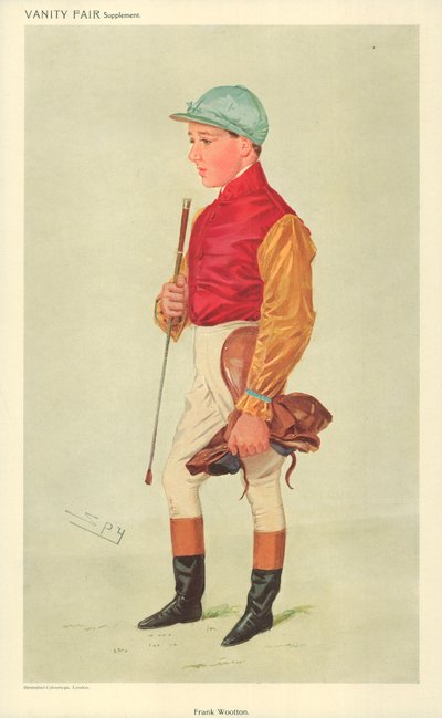 Frank Wooton, 8. syyskuuta 1909, Vanity Fair -sarjakuva tekijältä Leslie Matthew Ward