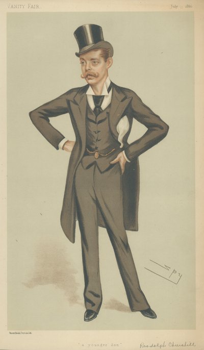 Lordi Randolph Churchill tekijältä Leslie Matthew Ward