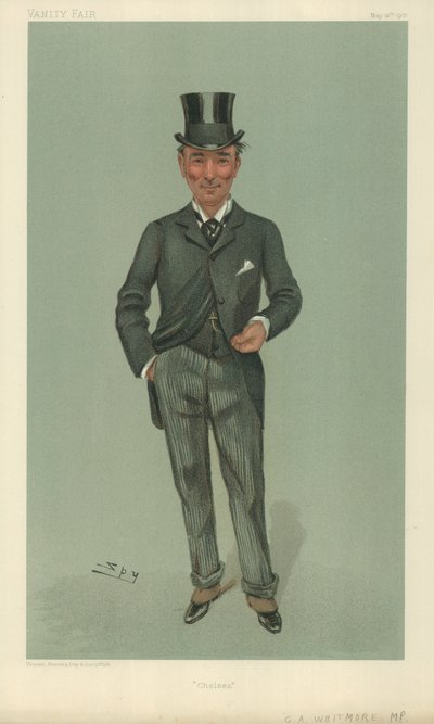Herra Charles Algernon Whitmore, Chelsea, 16. toukokuuta 1901, Vanity Fair -sarjakuva tekijältä Leslie Matthew Ward