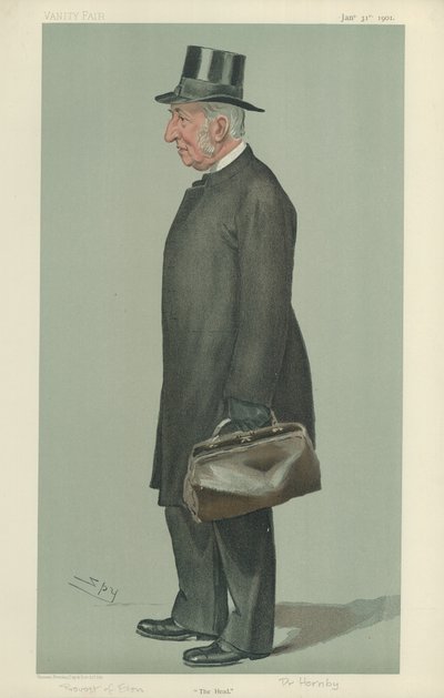 Herra J J Hornby, Etonin provosti tekijältä Leslie Matthew Ward
