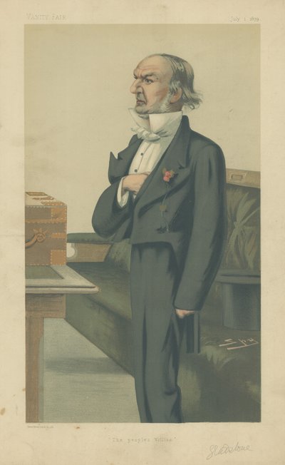 herra William Ewart Gladstone tekijältä Leslie Matthew Ward