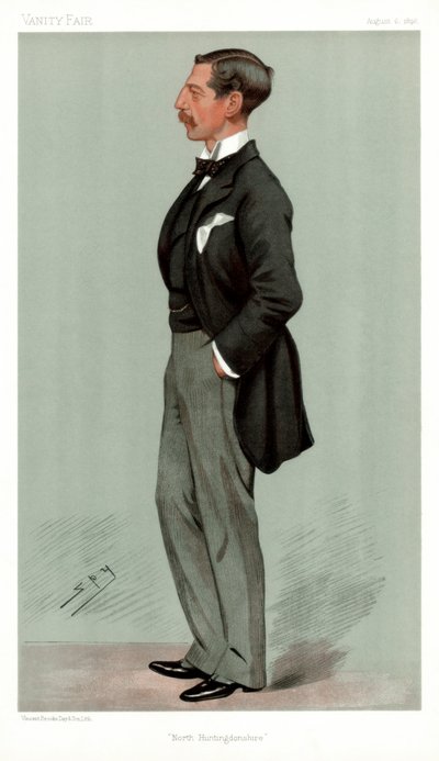 North Huntingdonshire, Ailwyn Fellowes, brittiläinen poliitikko, 1896. tekijältä Leslie Matthew Ward