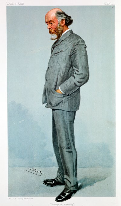 Oliver Lodge, brittiläinen fyysikko, 1904 tekijältä Leslie Matthew Ward