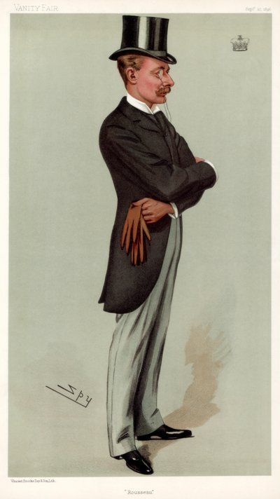 Rousseau, Bedfordin herttua, 1896. tekijältä Leslie Matthew Ward