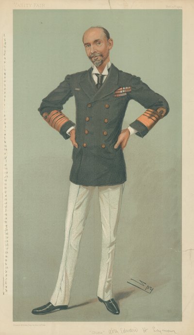 Sir Edward Hobart Seymour, Kiina, 31. lokakuuta 1901, Vanity Fair -sarjakuva tekijältä Leslie Matthew Ward