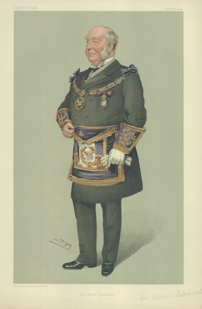 Sir Edward Letchworth tekijältä Leslie Matthew Ward
