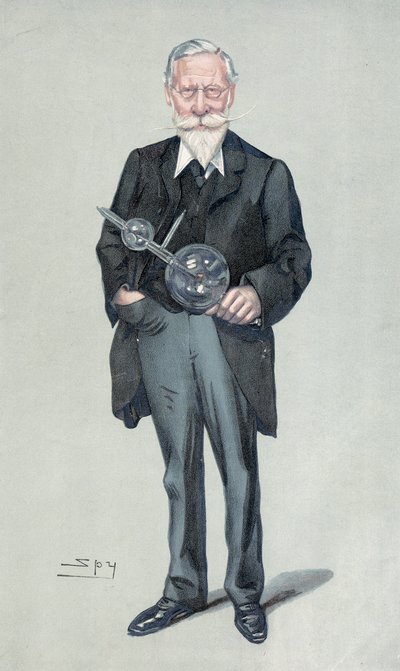 Sir William Crookes, englantilainen fyysikko ja kemisti, 1900-luku tekijältä Leslie Matthew Ward