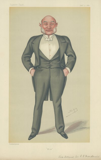 Vara-amiraali Sir Reginald John Macdonald tekijältä Leslie Matthew Ward