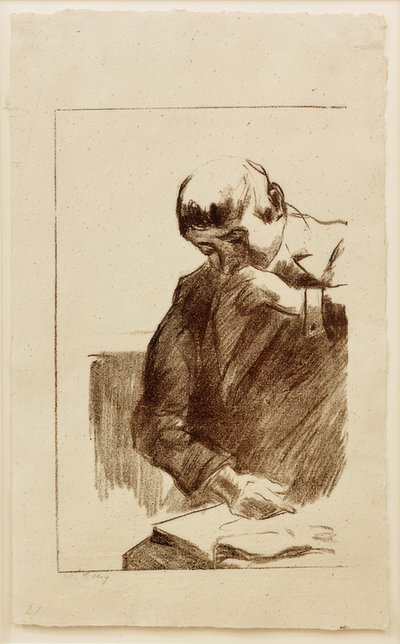 Lesender Mann tekijältä Lesser Ury