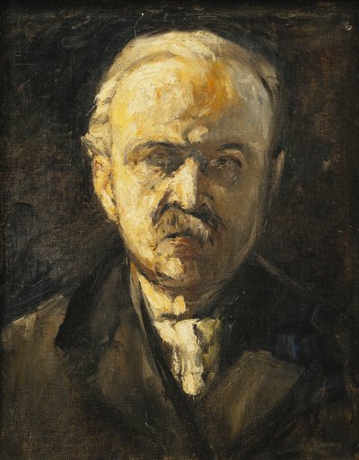 omakuva; Omakuva, c. 1924 tekijältä Lesser Ury