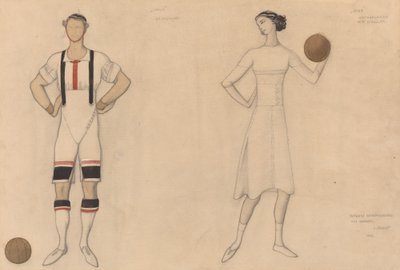 Pukututkimus "Jeuxille" tekijältä Lev Samoilovich Bakst