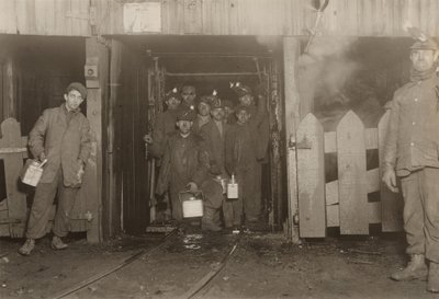 Päivän päättyessä, Pennsylvania tekijältä Lewis Wickes Hine