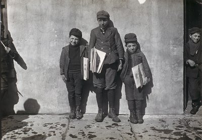 John Pento, Hartford, Connecticut, maaliskuu 1909 tekijältä Lewis Wickes Hine