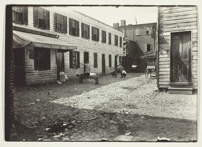 Negro Alley Housing Whites, Washington, D.C. tekijältä Lewis Wickes Hine