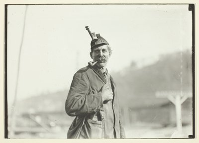 Walesilainen hiilikaivosmies, Länsi-Virginian kaivos tekijältä Lewis Wickes Hine