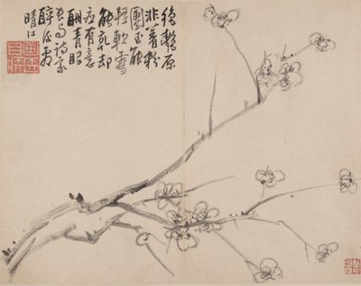 Albumi Blossoming Plum, 1742. tekijältä Li Fangying