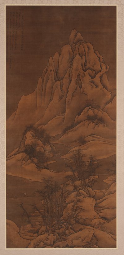Lumimaisema Guo Xin jälkeen, Qing-dynastia, 1702. tekijältä Li Yin