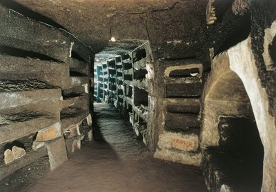 Galleria Loculus-haudoilla (kuva) tekijältä Unbekannt Unbekannt