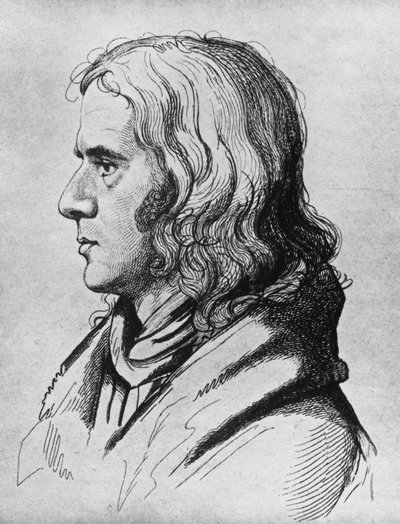 Adelbert von Chamisson (1781-1838), saksalaisen runoilijan, kirjailijan ja kasvitieteilijän muotokuva tekijältä Unbekannt Unbekannt