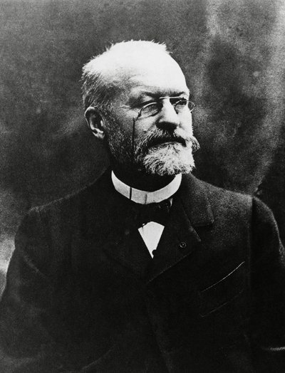 Charles Louis Alphonse Laveranin (1845-1922), ranskalaisen lääketieteen bakteriologin muotokuva, lääketieteen Nobel-palkinto vuonna 1907, kuva Eugene Pirou (1841-1909) tekijältä Unbekannt Unbekannt