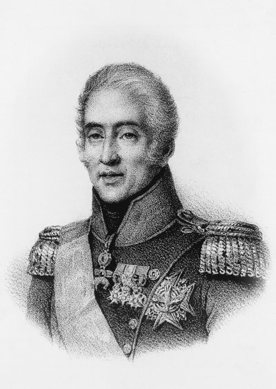 Kaarle X:n (1757-1836), Ranskan ja Navarran kuninkaan muotokuva vuosina 1824-1830, kaiverrus tekijältä Unbekannt Unbekannt