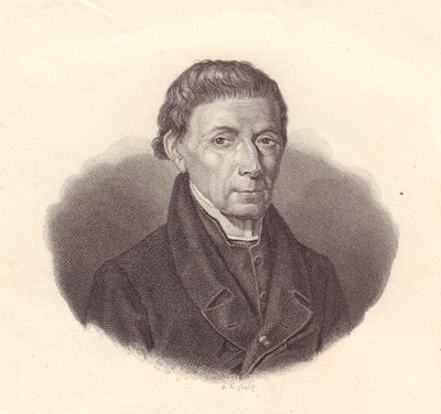 Italian matemaatikon ja tähtitieteilijän Barnaba Orianin (1752-1832) muotokuva, kuparikaiverrus Demarchin piirroksesta tekijältä Unbekannt Unbekannt