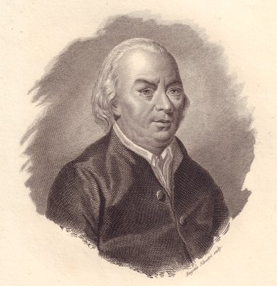 Italialaisen runoilijan Gian Carlo Passeronin (1713-1803) muotokuva, Eugenio Silvestrin kuparikaiverrus tekijältä Unbekannt Unbekannt