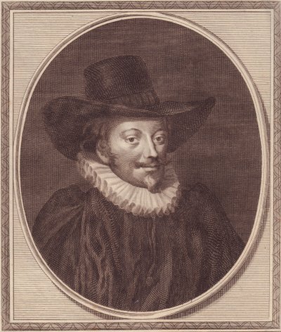 Yorkin arkkipiispan John Williamsin (1582-1650) muotokuva, John Goldarin (1729-1795) kuparikaiverrus tekijältä Unbekannt Unbekannt