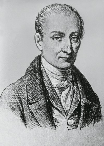 Ranskalaisen heliografian keksijän Joseph Nicephore Niepcen (1765-1833) muotokuva tekijältä Unbekannt Unbekannt