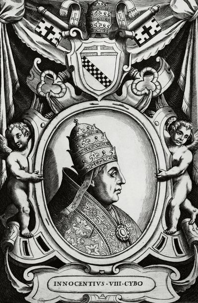 Paavi Innocentius VIII:n muotokuva (Giovanni Battista Cybo tekijältä Unbekannt Unbekannt