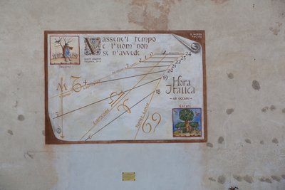 Aurinkokello, aurinkokellot, Aiello del Friuli, Friuli, Italia tekijältä Unbekannt Unbekannt