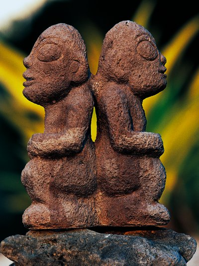 Tiki Gods, Marquesassaaret, Ranskan Polynesia (Ranskan tasavallan merentakainen alue) tekijältä Unbekannt Unbekannt