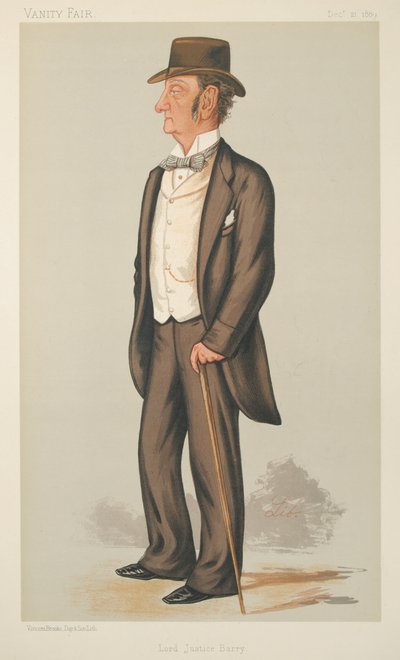 Charles Robert Barry, Vanity Fair, 1889-12-21 tekijältä Liborio Prosperi