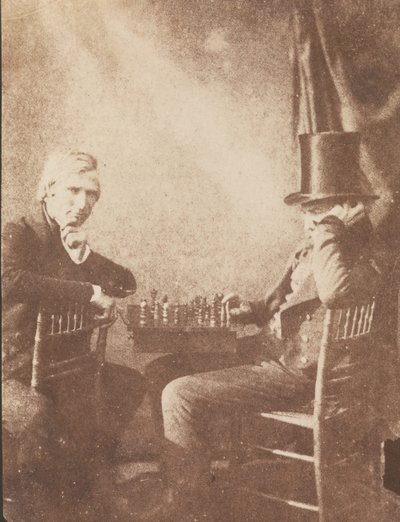 Shakinpelaajat, n. 1845. tekijältä Likely by Antoine François Jean Claudet.