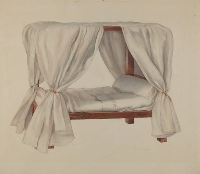 Nukkesänky, c. 1937. tekijältä Lillian Causey