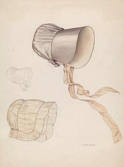 Quaker Bonnet, c. 1937. tekijältä Lillian Causey