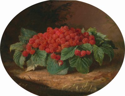 Vadelmat, c. 1859. tekijältä Lilly Martin Spencer