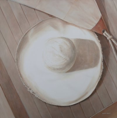 Matkahattu, 2012 (akryyli kankaalle) tekijältä Lincoln Seligman