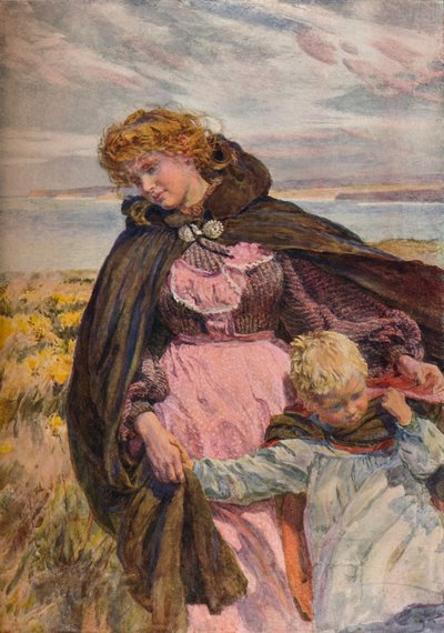 The Breezes Kiss, c1900 tekijältä Lionel Percy Smythe
