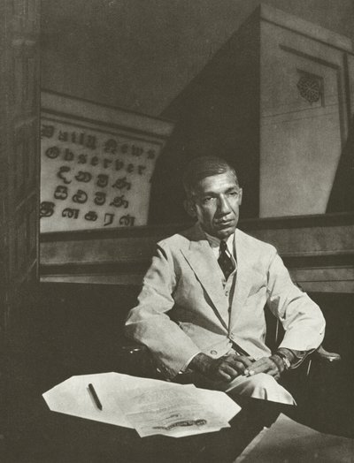 DR Wijewardene, Esq (m/w valokuva) tekijältä Lionel Wendt
