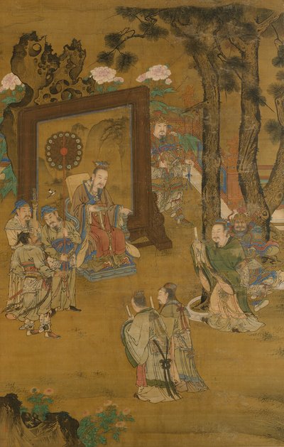 Vastalause keisarin kanssa, 1400-luvun loppu - 1500-luvun alku. tekijältä Liu Jun